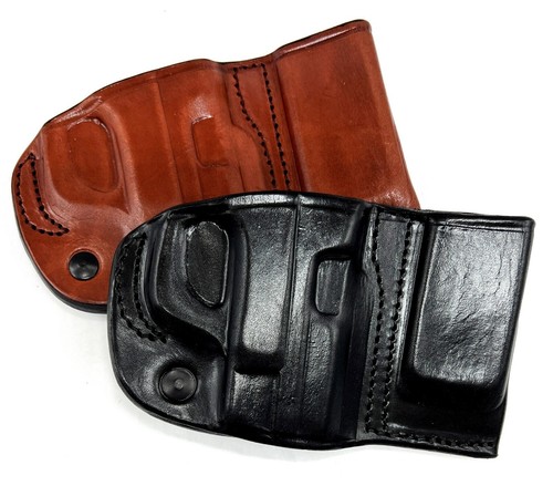 Right hand leather owb belt - leather,